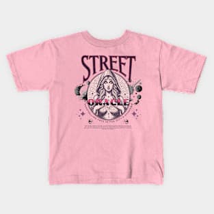 Street Oracle: Foretelling Fate in the City's Shadows Kids T-Shirt